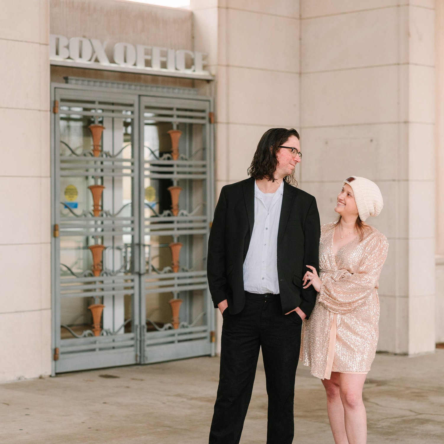 Thank you to our wonderful photographer, a close friend, Lauren Schlesselman of Lauren Nicole Imagery for capturing our engagement pictures at the Jewel Box and The Muny in Forest Park!