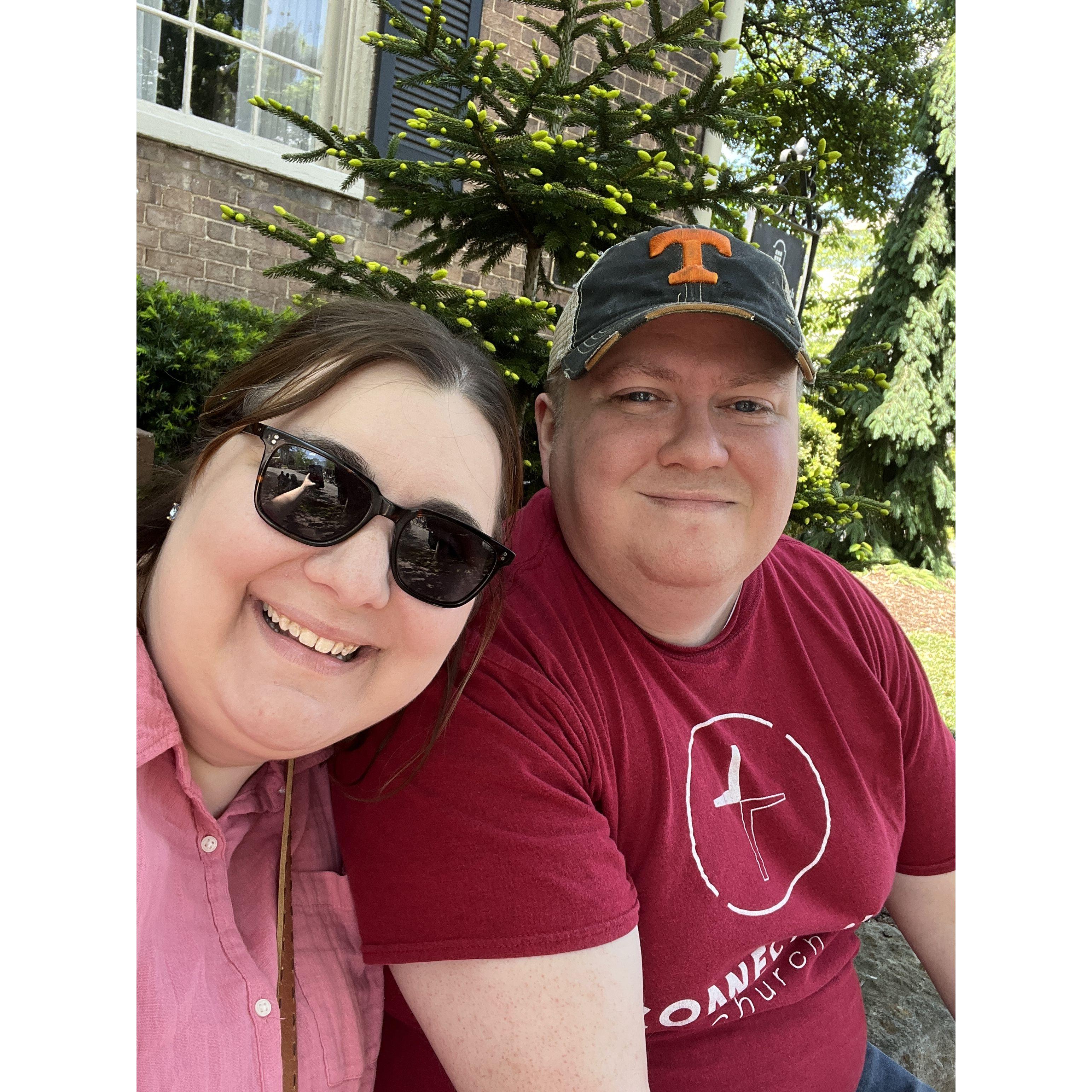 Our first picture together