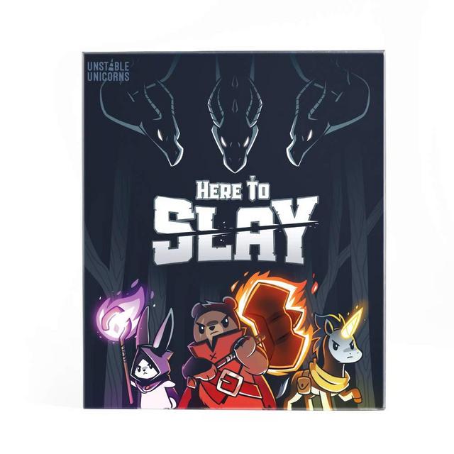 TeeTurtle Here to Slay Base Game - from The Creators of Unstable Unicorns - A Strategic Card Game for Teens and Adults