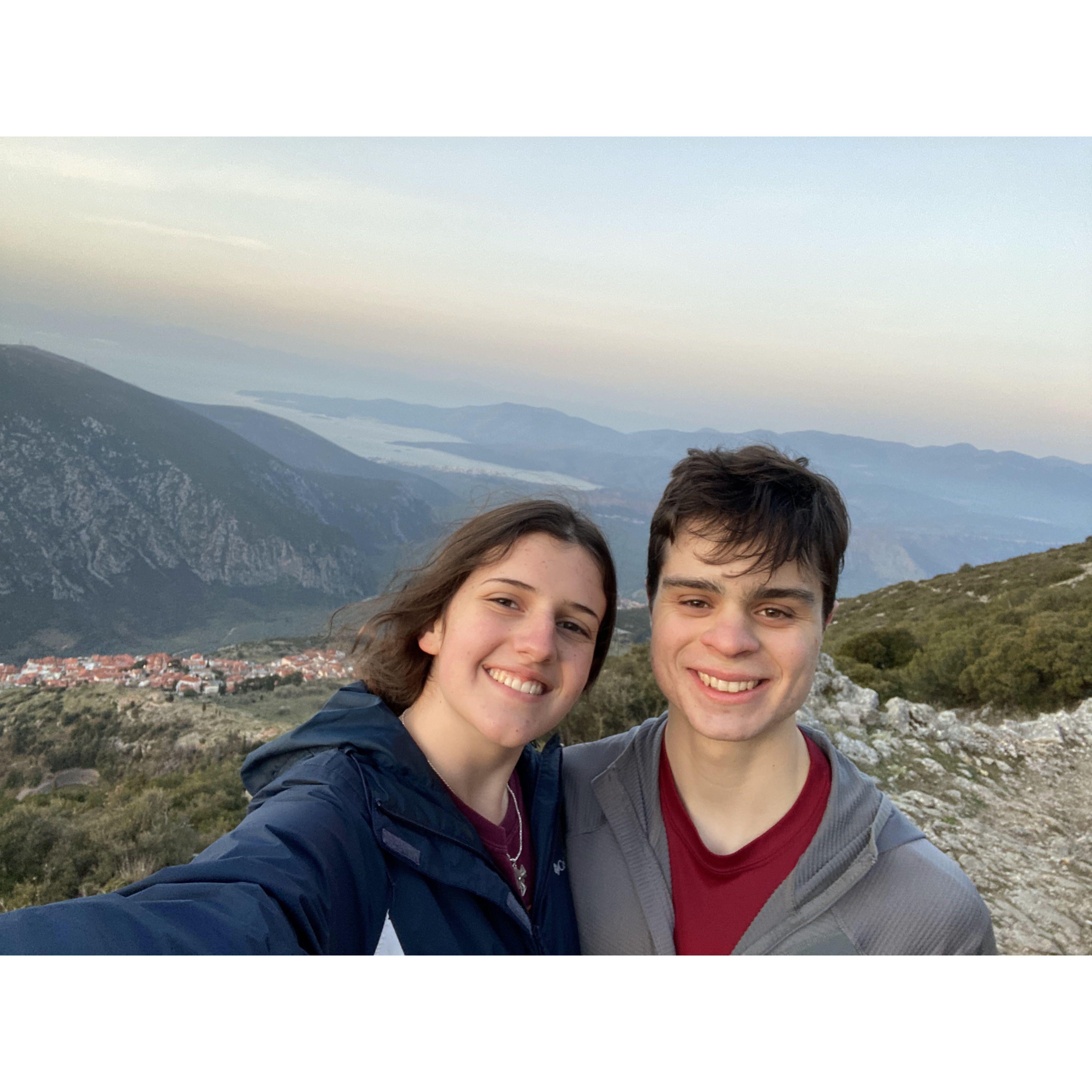 Sunrise hike up Mt. Parnassus