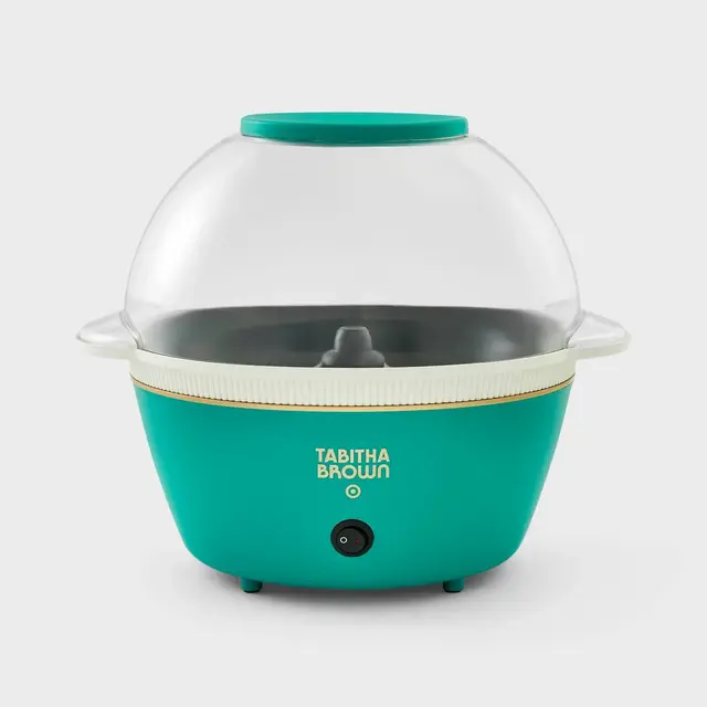 16oz Metal Popcorn Maker Green - Tabitha Brown for Target