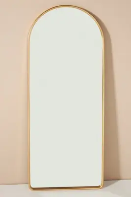 Calloway Metal Arch Floor Mirror