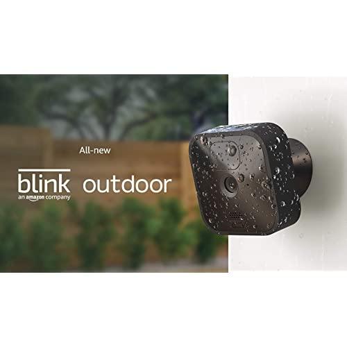 All-new Blink Outdoor – wireless, weather-resistant HD security camera with two-year battery life and motion detection – 5 camera kit