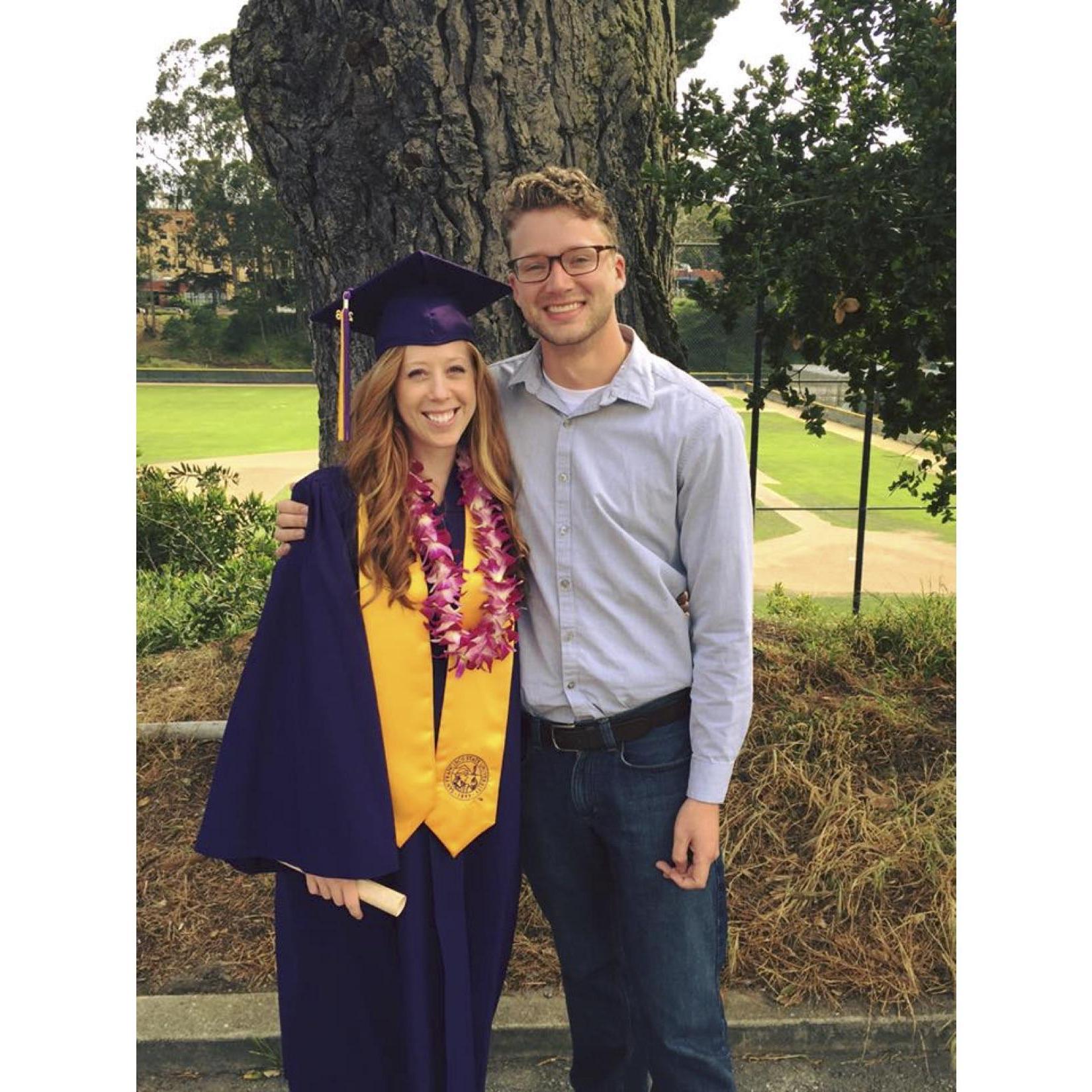 Undergraduate graduation 2016.