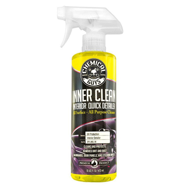 Chemical Guys SPI_663_16 InnerClean Interior Quick Detailer and Protectant (16 oz) , yellow