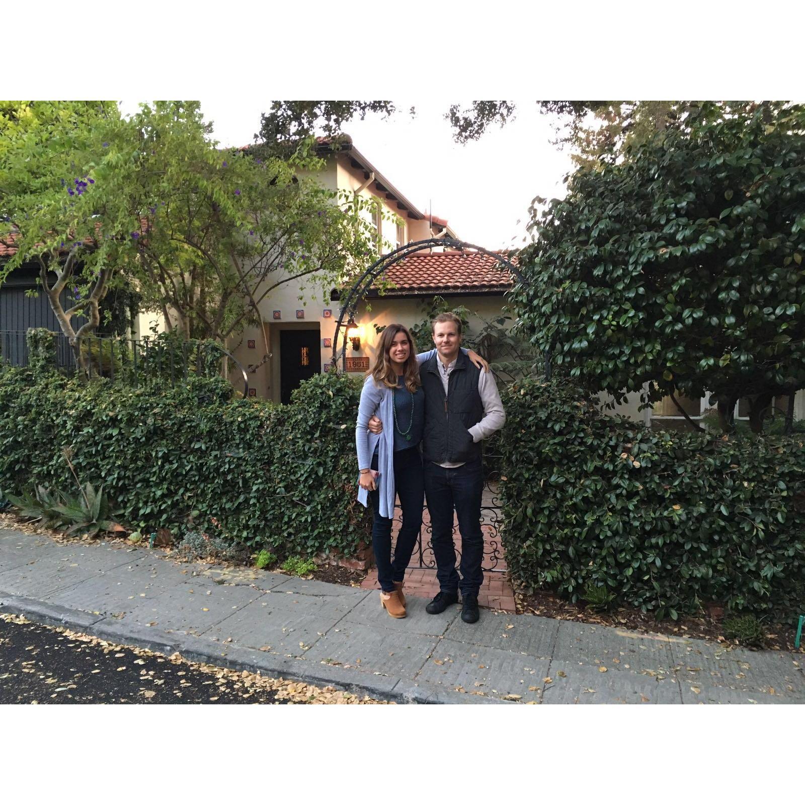 In August 2016, we decided we were here to stay and bought our first home together.