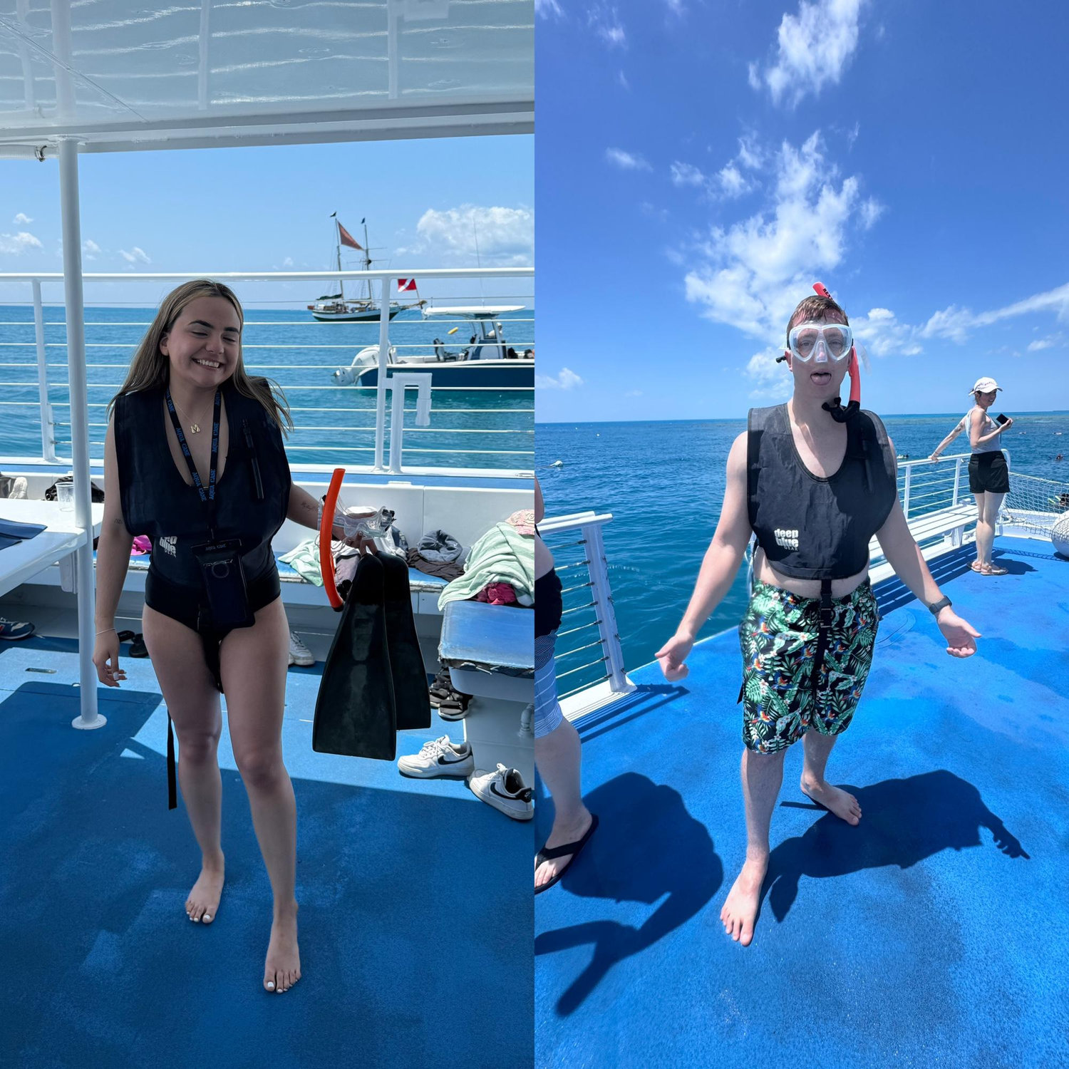 El día que Andrey descubrió que no sé nadar en aguas abiertas..después de casi ahogarme Spoiler: me rescataron. 😂
Andrey found out I can’t swim in open water… after I almost drowned 😂🌊