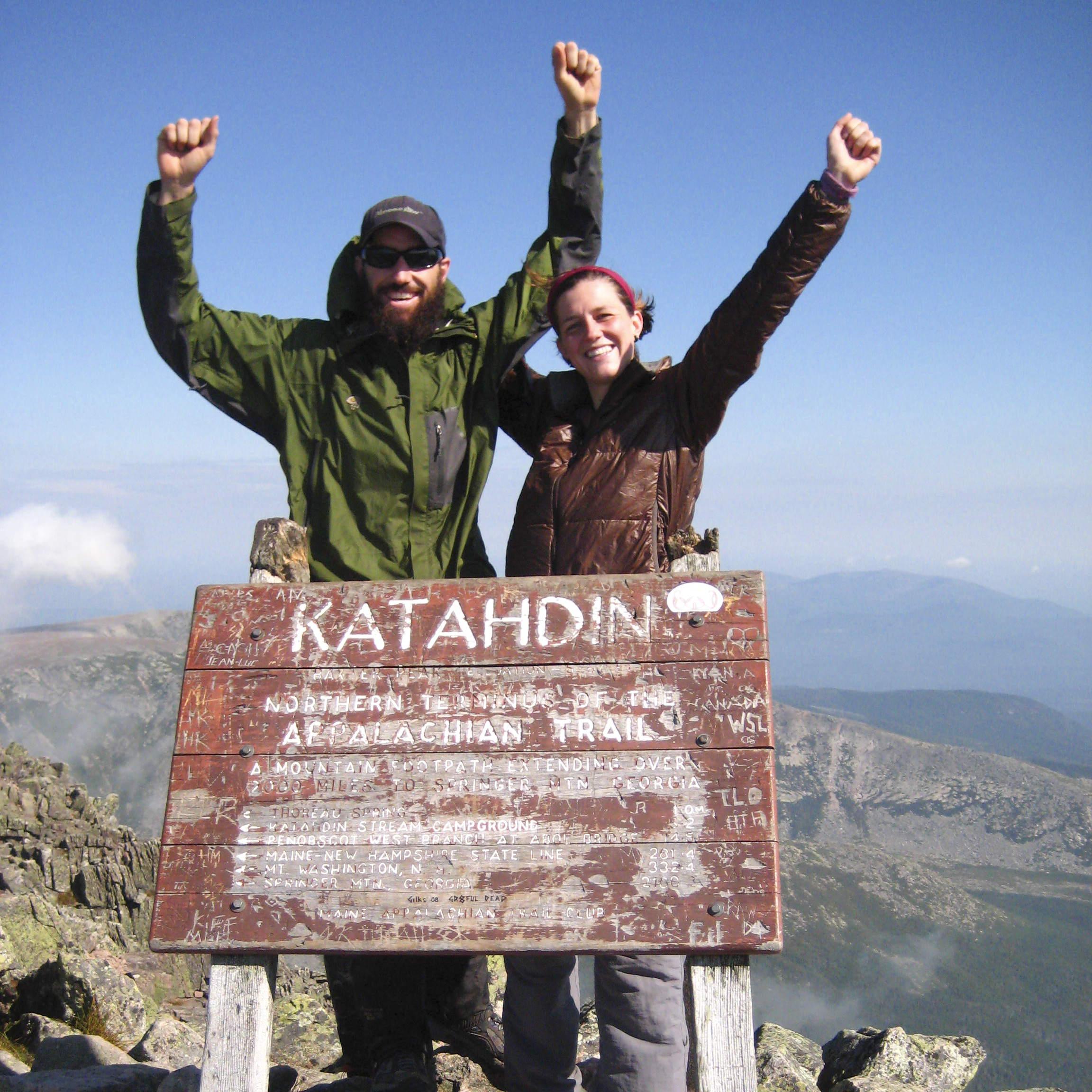 Northern terminus of the Appalachian Trail / Mount Katahdin, ME / Sept 2008