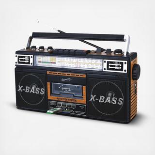 4 Band Radio With Cassette Player