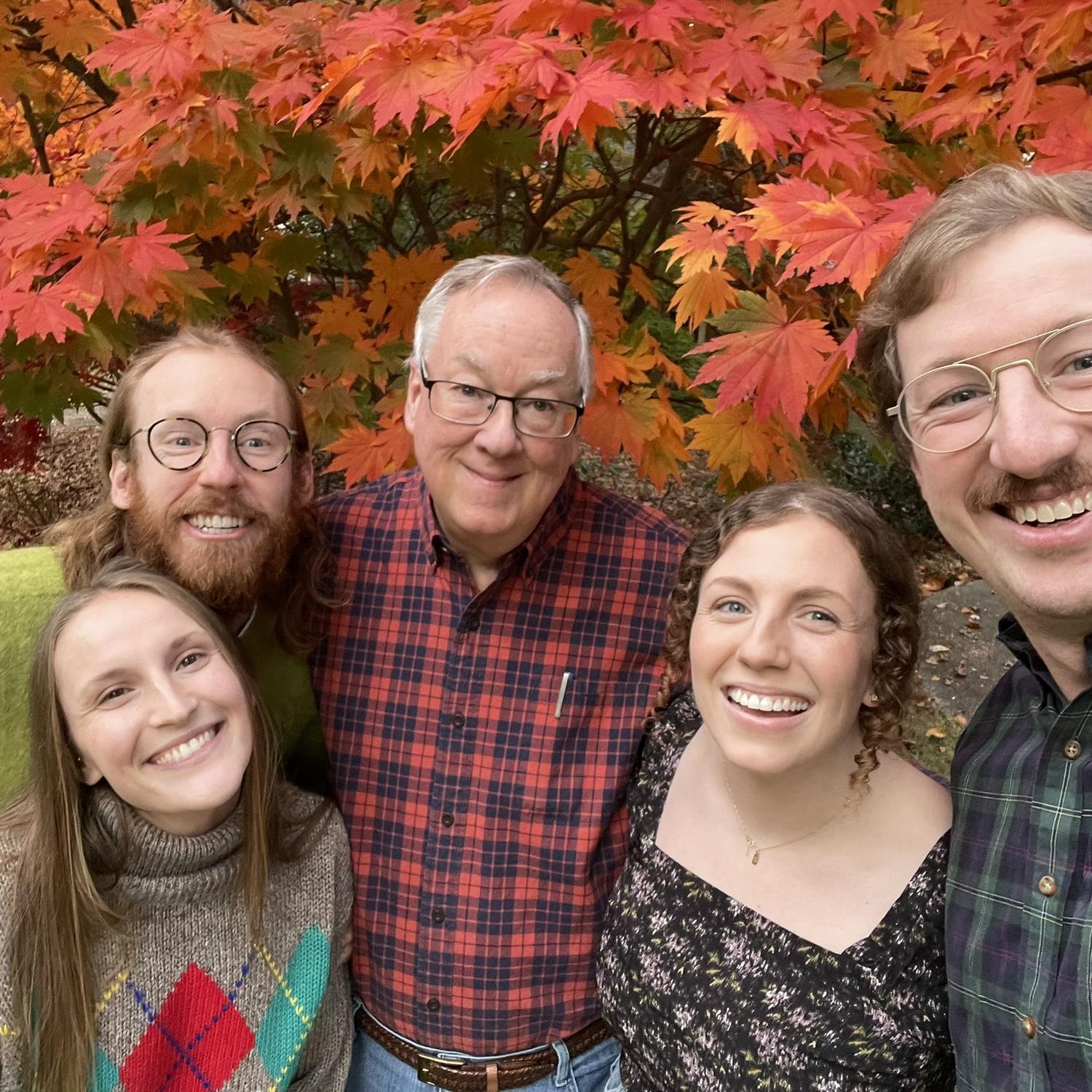Thanksgiving 2022 with the Valentines. This was very shortly before my ACL surgery.