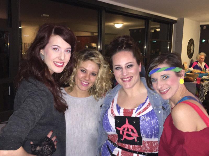 If Boys will Boys then Girls Be Girls!
Super fun at an 80’s party- Thank you for for being my best friends and my rock solid’s! You are my heart! Muah
