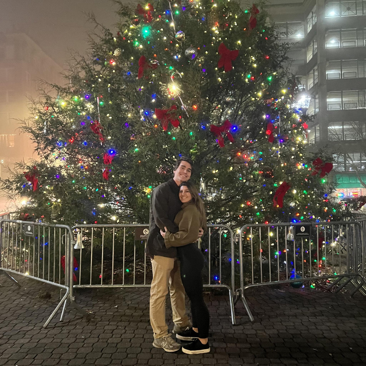 December 2021 Emily & Grant's First Christmas Together