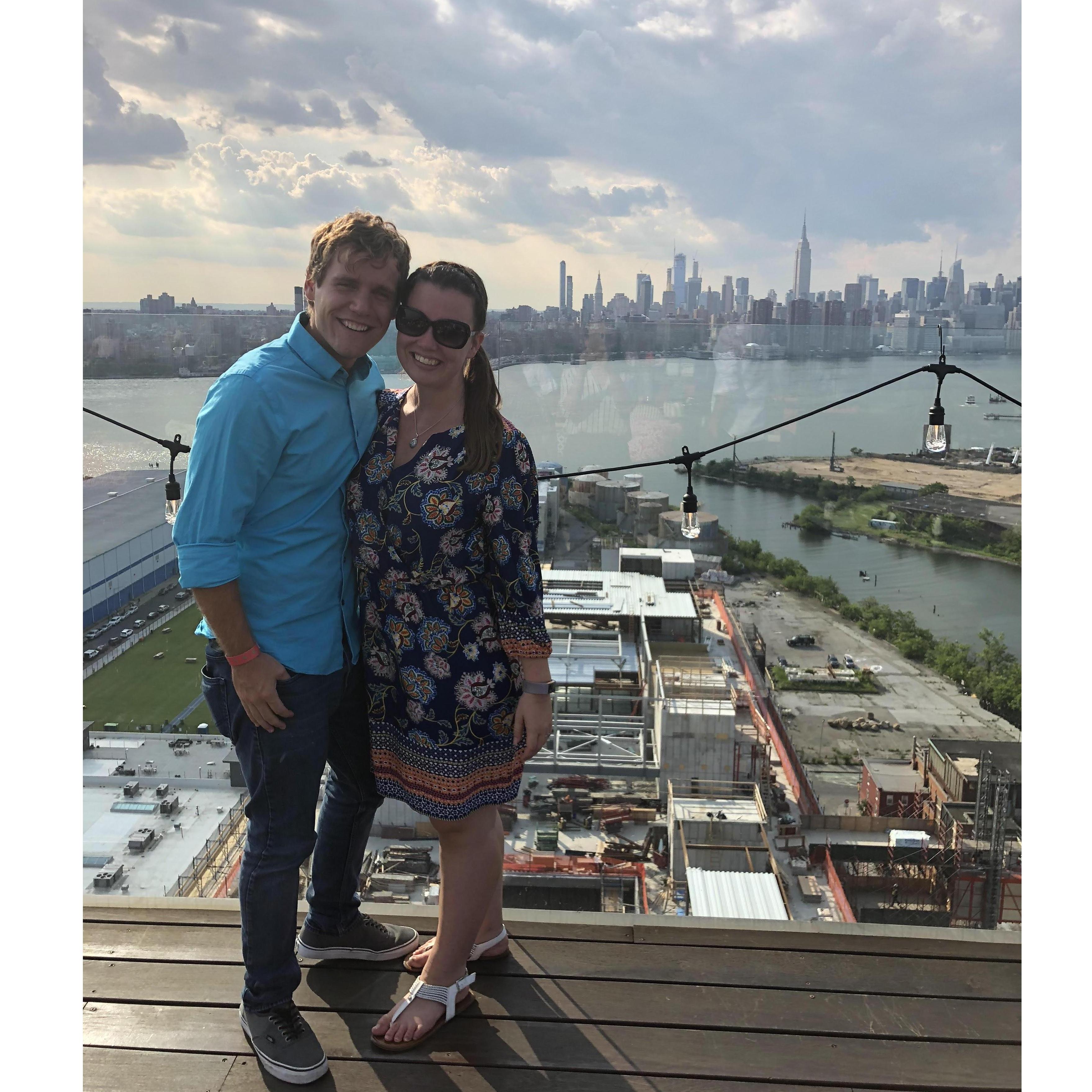 Summer trip to NYC. Nothing beats the views of the skyline from Brooklyn