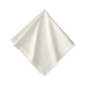 Hotel Hemstitch Napkins, Set of 12, Ivory