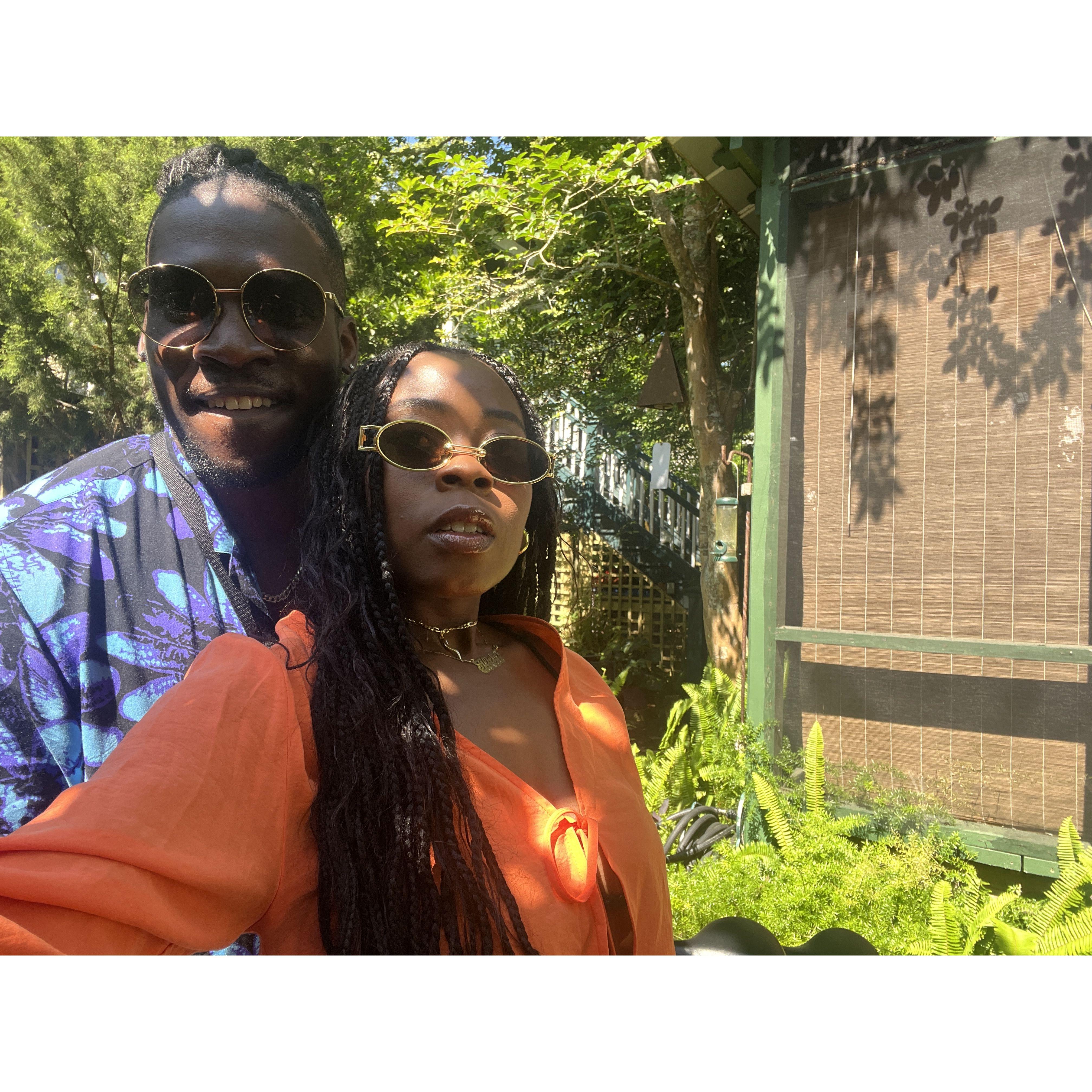 Our 1 year anniversary trip to St.Simons aka our engagement weekend!