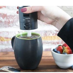 Fox Run KitchenArt Automeasure Adjustable Sugar Dispenser/Shaker, Black