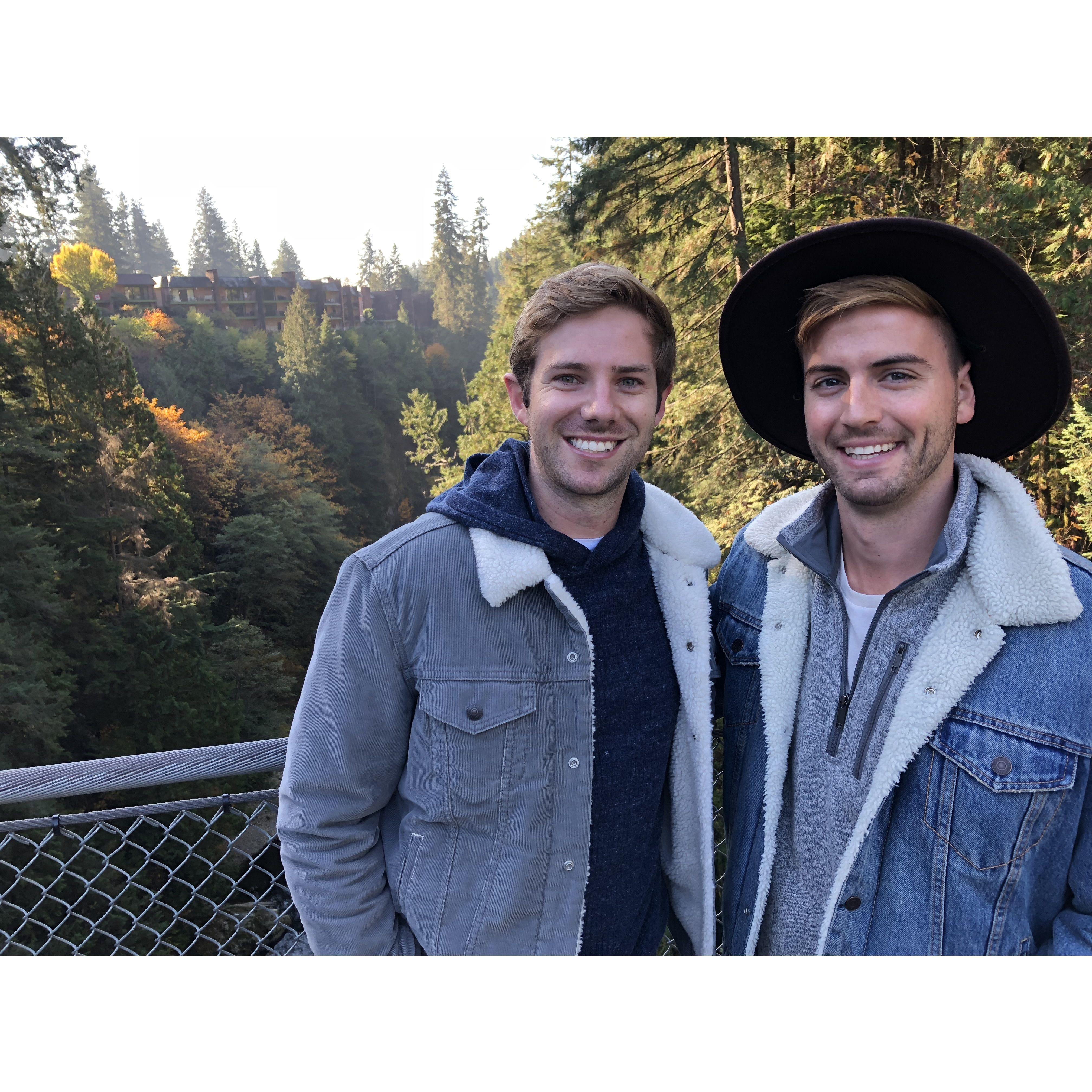 Our first trip together! Vancouver, Canada