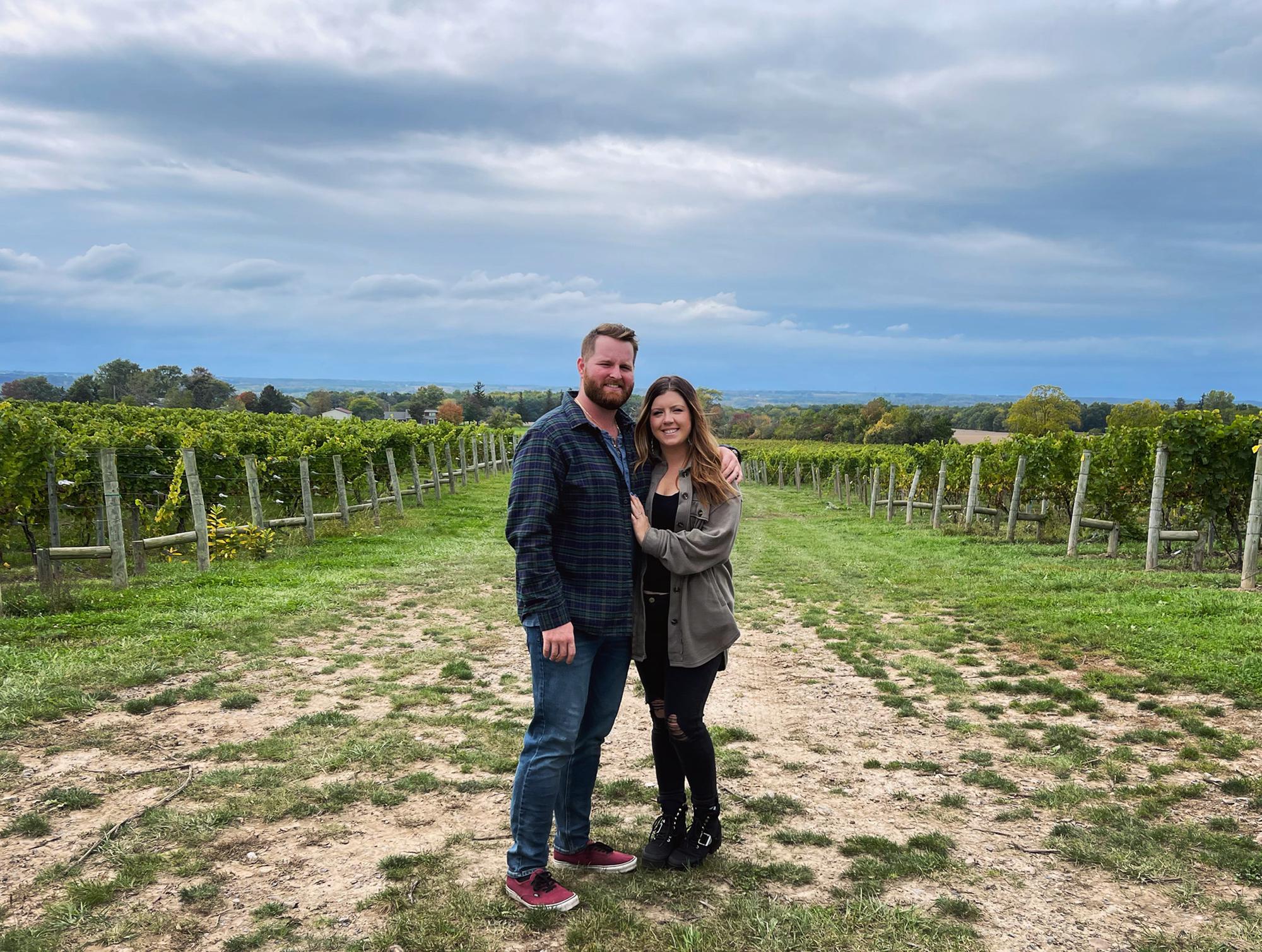 Where we got engaged - 2 years later