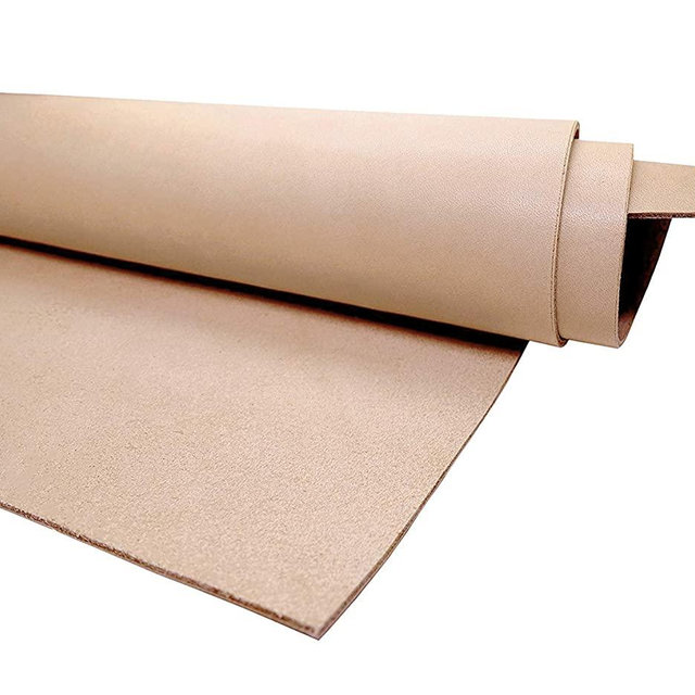 Muse Craft Flawless 12''X24'' 5-6oz Vegetable Tanned Leather Precut| Import A Grade Tooling Leather Hide 1.9-2.3mm| Full Grain Veg Tan Leather for Tooling, Carving, Dyeing, Embossing(12''x24'')