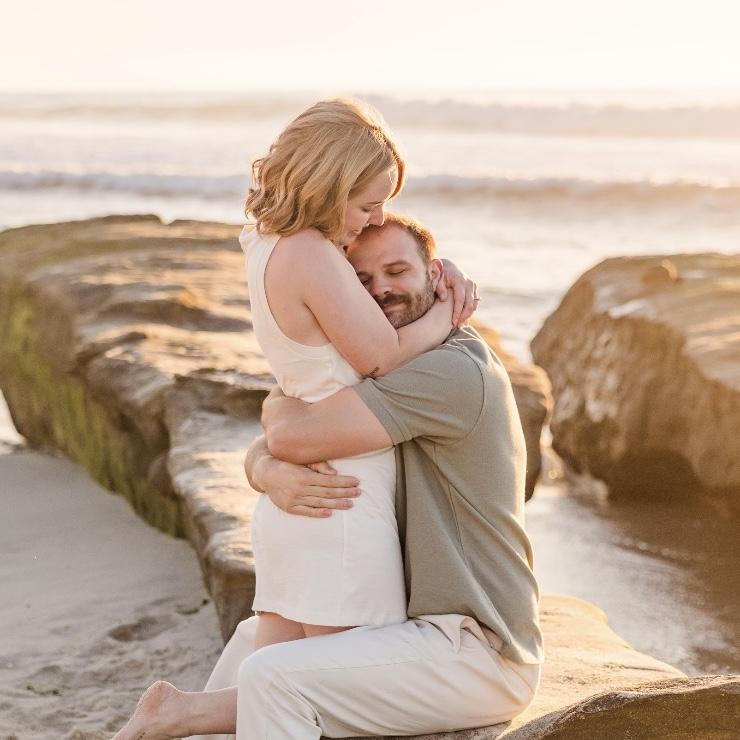 Engagement photos, March 2025 La Jolla