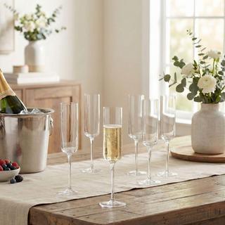 Tuscany Classics Straight Flute, Set of 6