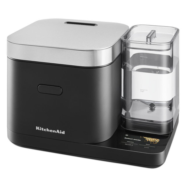 KitchenAid Grain and Rice Cooker 8 Cup with Automatically Sensing Integrated Scale + Water Tank