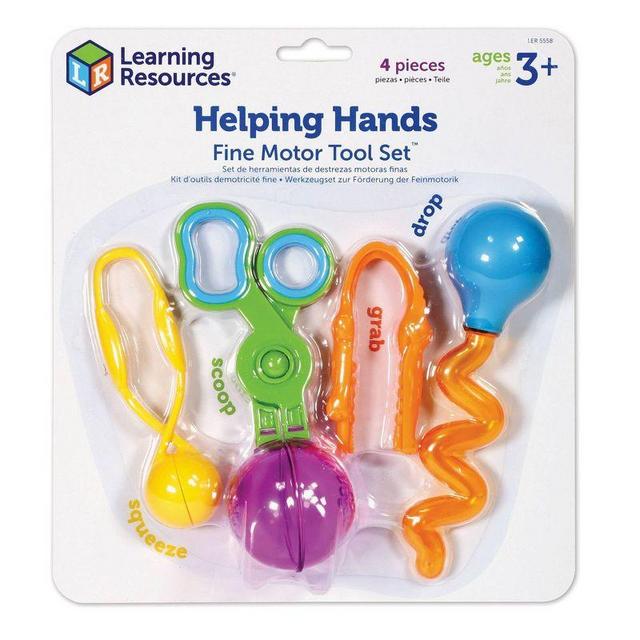 Helping Hands Fine Motor Tool Set - Learning Resources