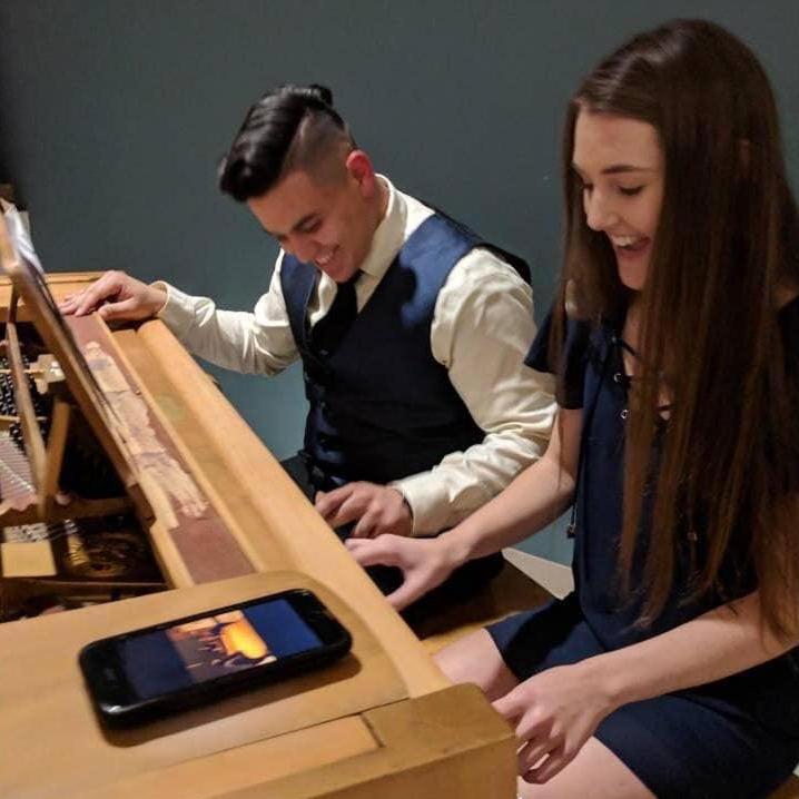 Our first duet.