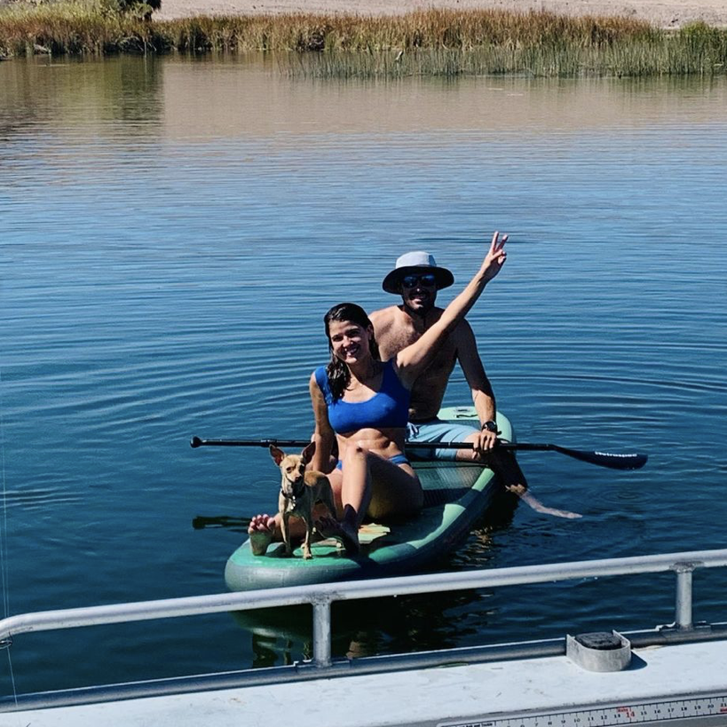 First boat trip! Senator Wash, 2021