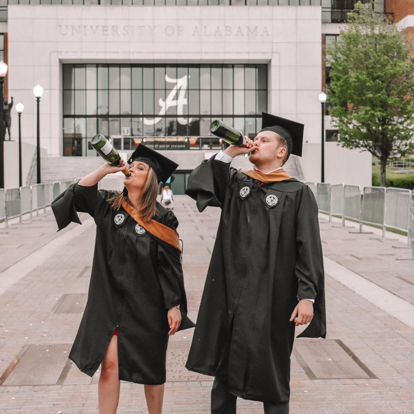 May 2021- Rachel & Treston graduate with their Master's degrees from the University of Alabama