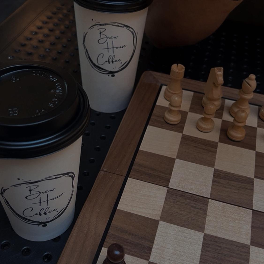 He always wins me at a game of chess!