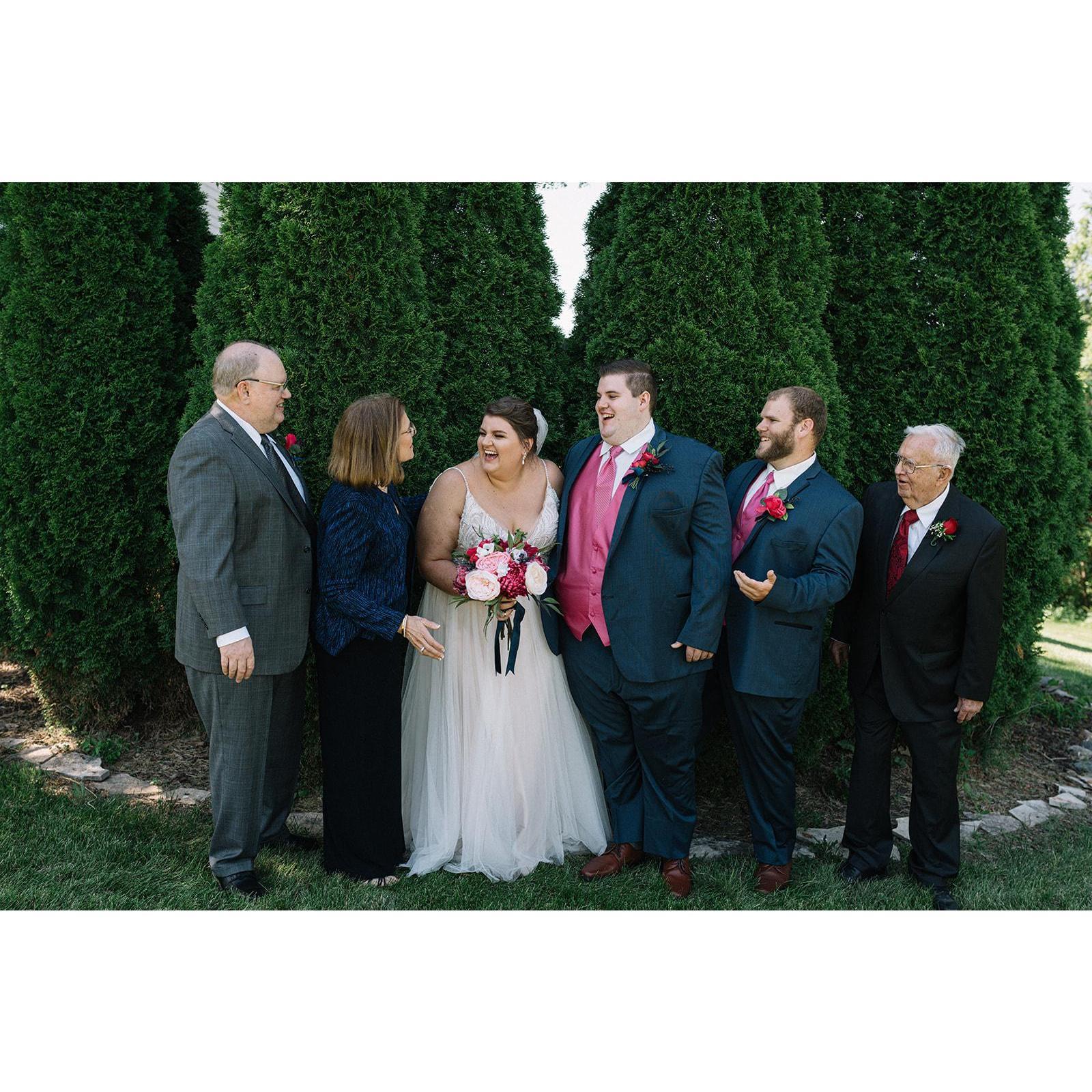 The Mother of the Groom isn't sure what to do with her new daughter-in-law and neither do the rest of them...all you can do is laugh!