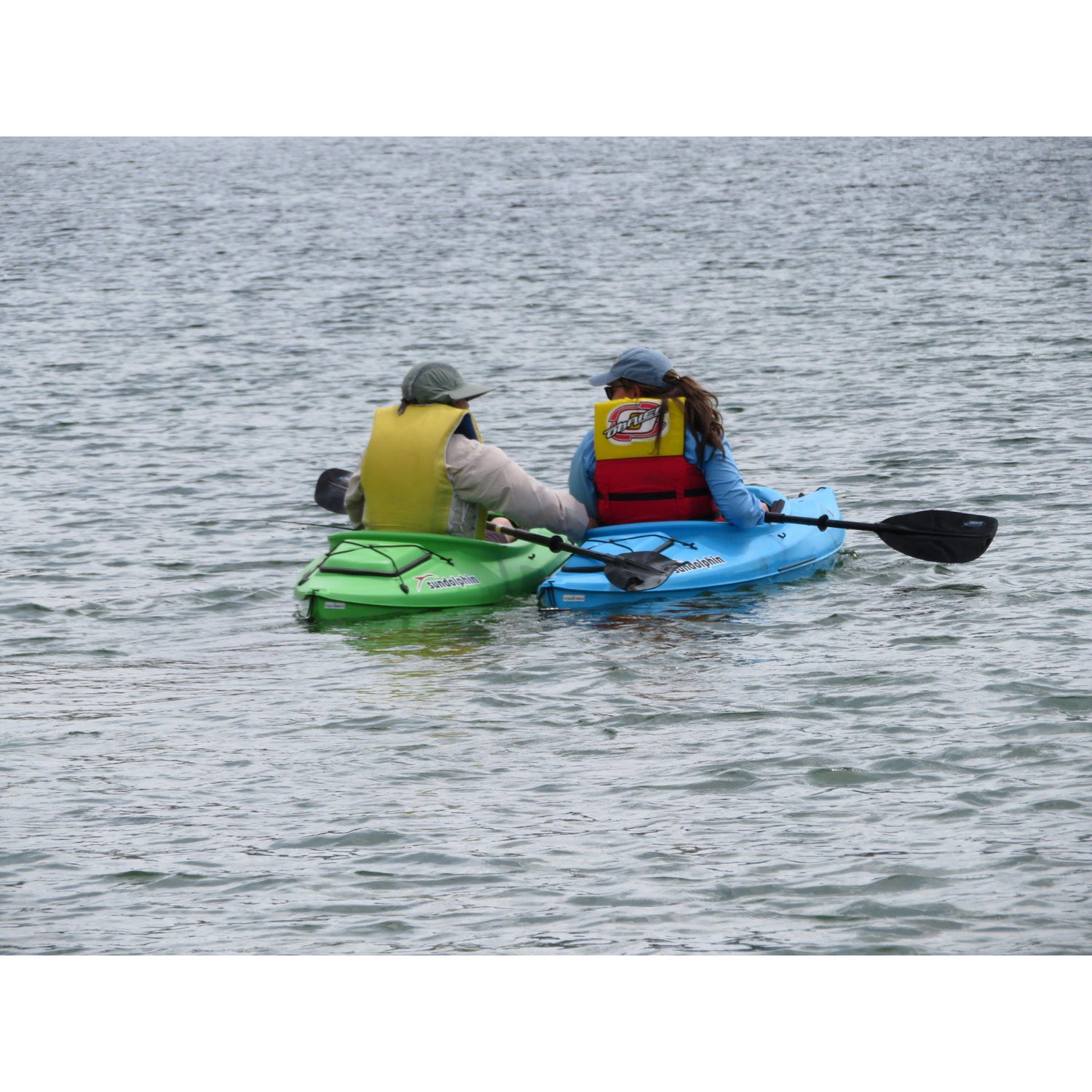 Stanley, Idaho. Alex missing our tandem kayak so Jack can do all the work while she drinks her beer.