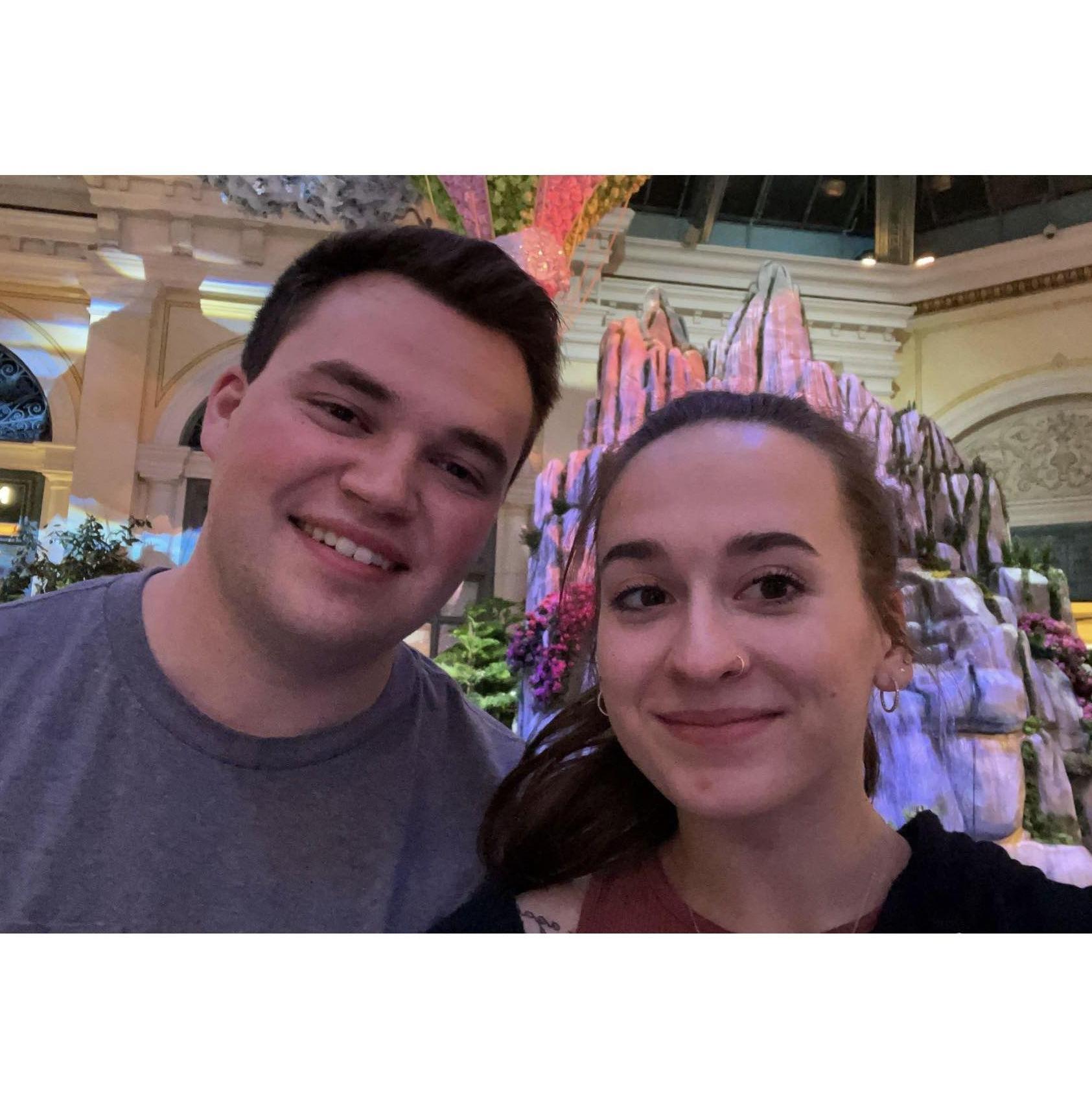 After visiting for 24 hours the year prior, we finally planned a weekend trip in Las Vegas. We had great food, amazing drinks, and even won on some slot machines. March 2022.