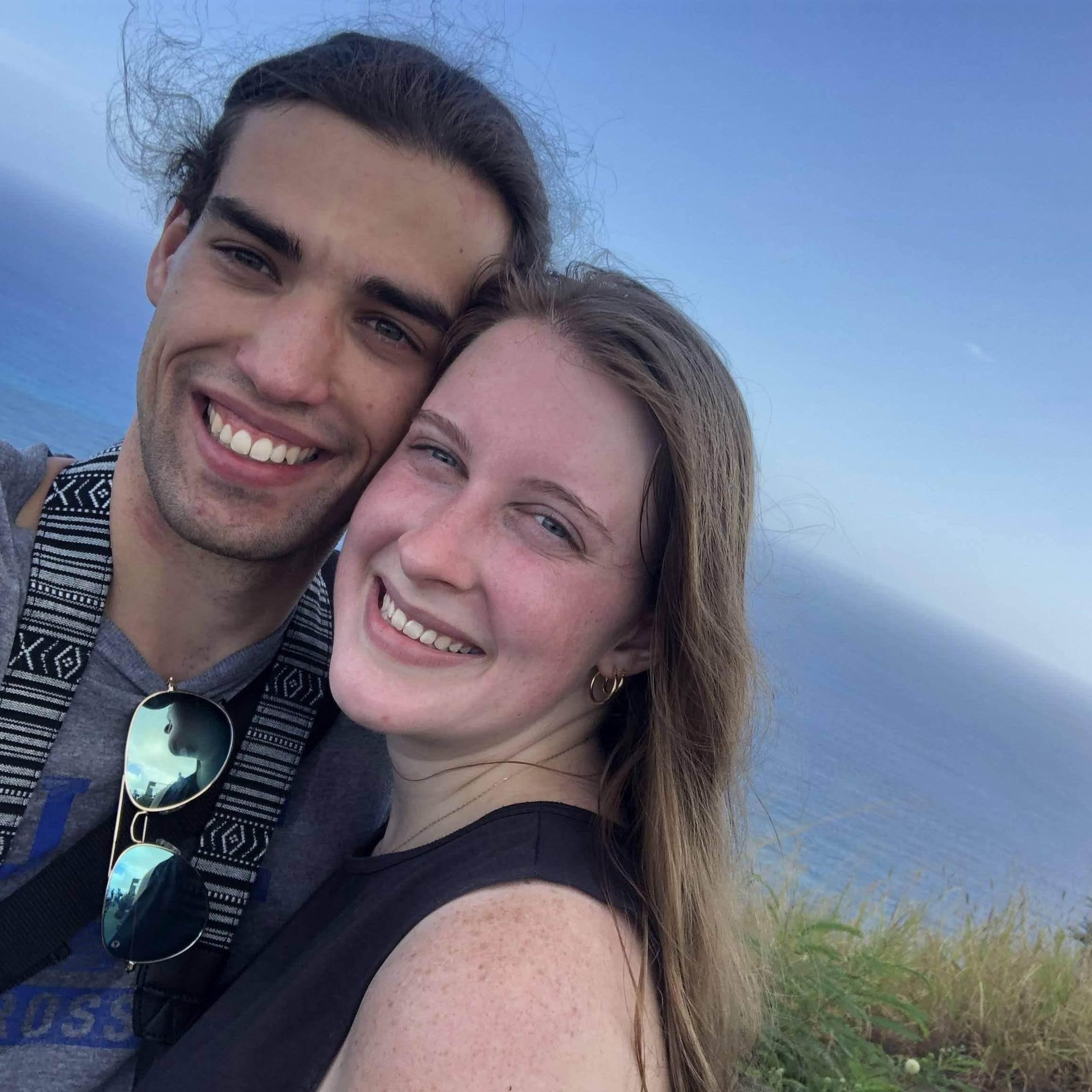 After hiking Diamond Head in Hawaii