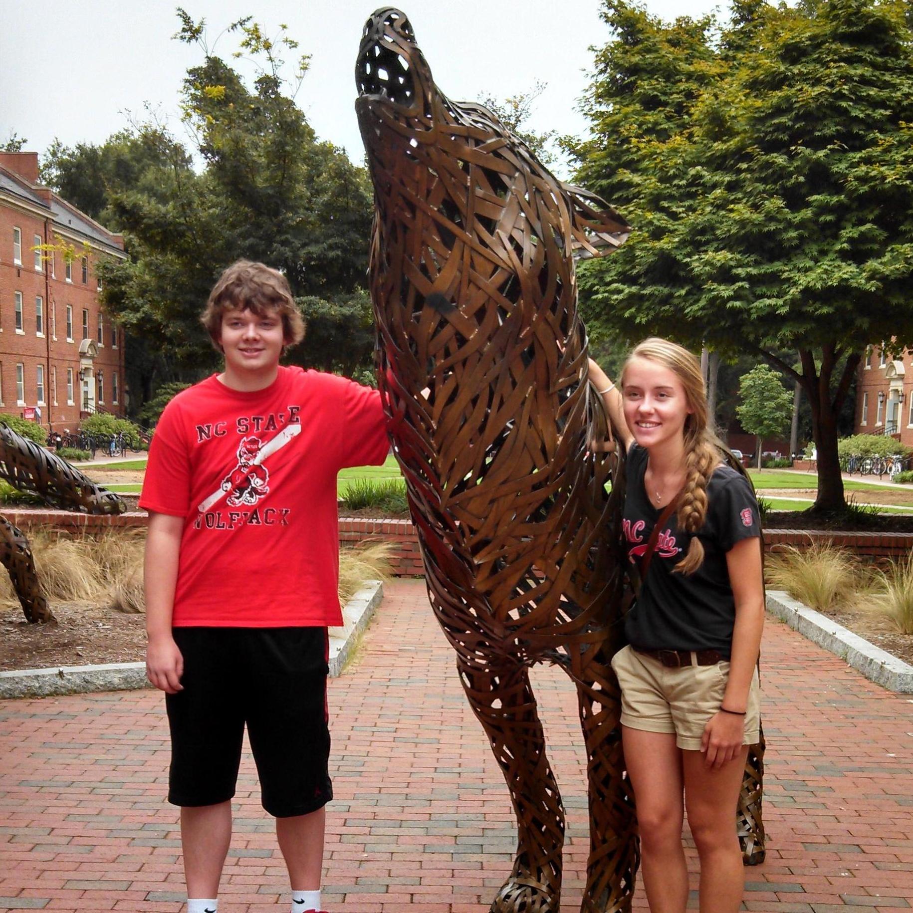 The day we moved Shane into college for the first time - SO bittersweet!
Summer 2013