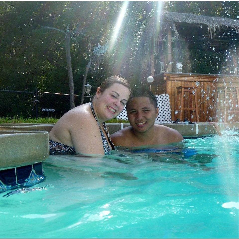 August 2011 - Backyard pool party