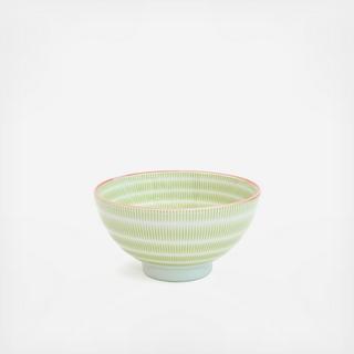Sendan Colors Rice Bowl, Set of 6