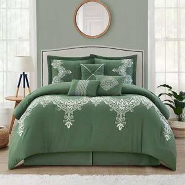 Nanshing Diona 7-pc. Comforter Set - Green