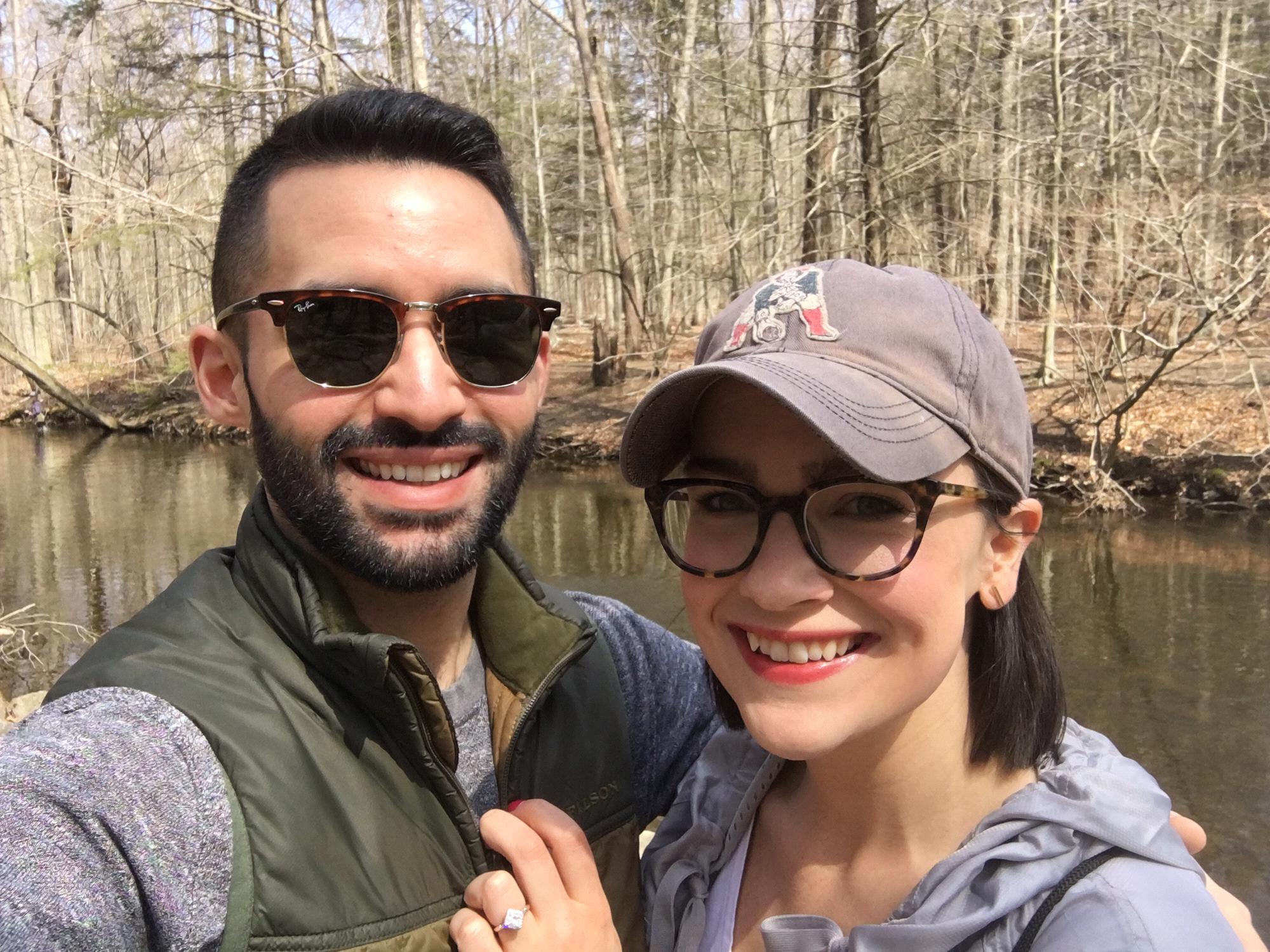Hiking in Stamford, CT - April 2019