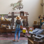 Antiquing near Blue Rock