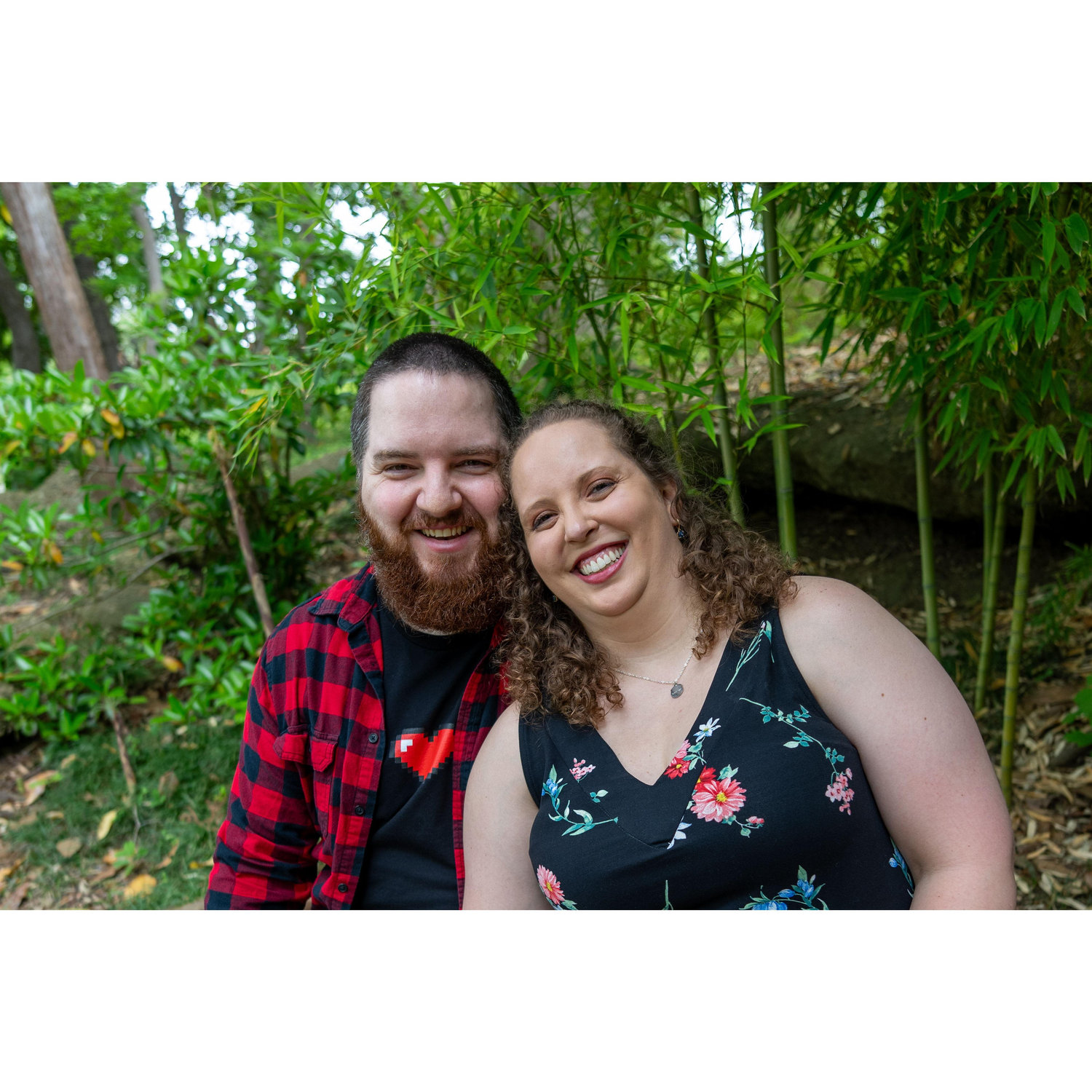 Engagement photos!
Fort Worth Botanical Gardens, April 2024
