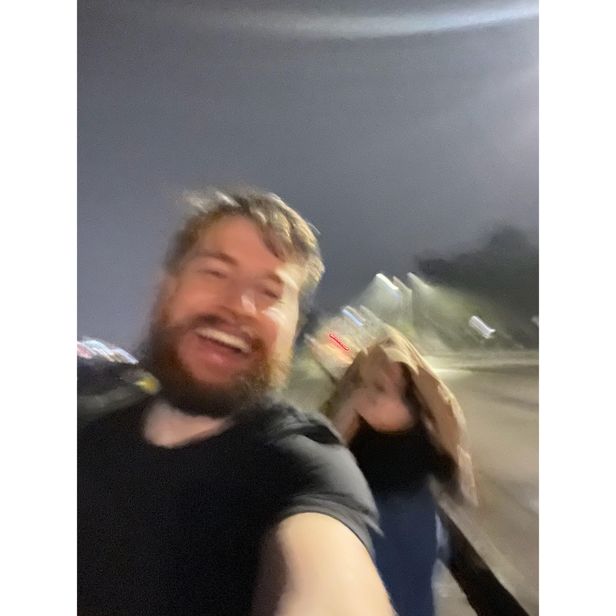 A 2 hour trek in the rain