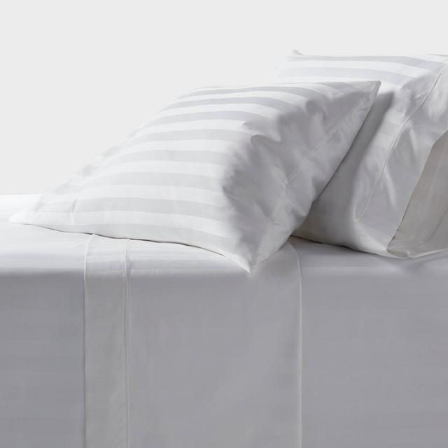 King 800 Thread Count Hotel Collection Sheet Set Damask White Hem - Threshold™