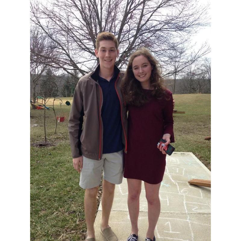 Our first date! We went to see the spring musical put on by FGR. April 2019.