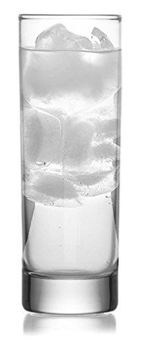 Collins Slim Water Beverage Glasses, 10 Ounce - Set of 6