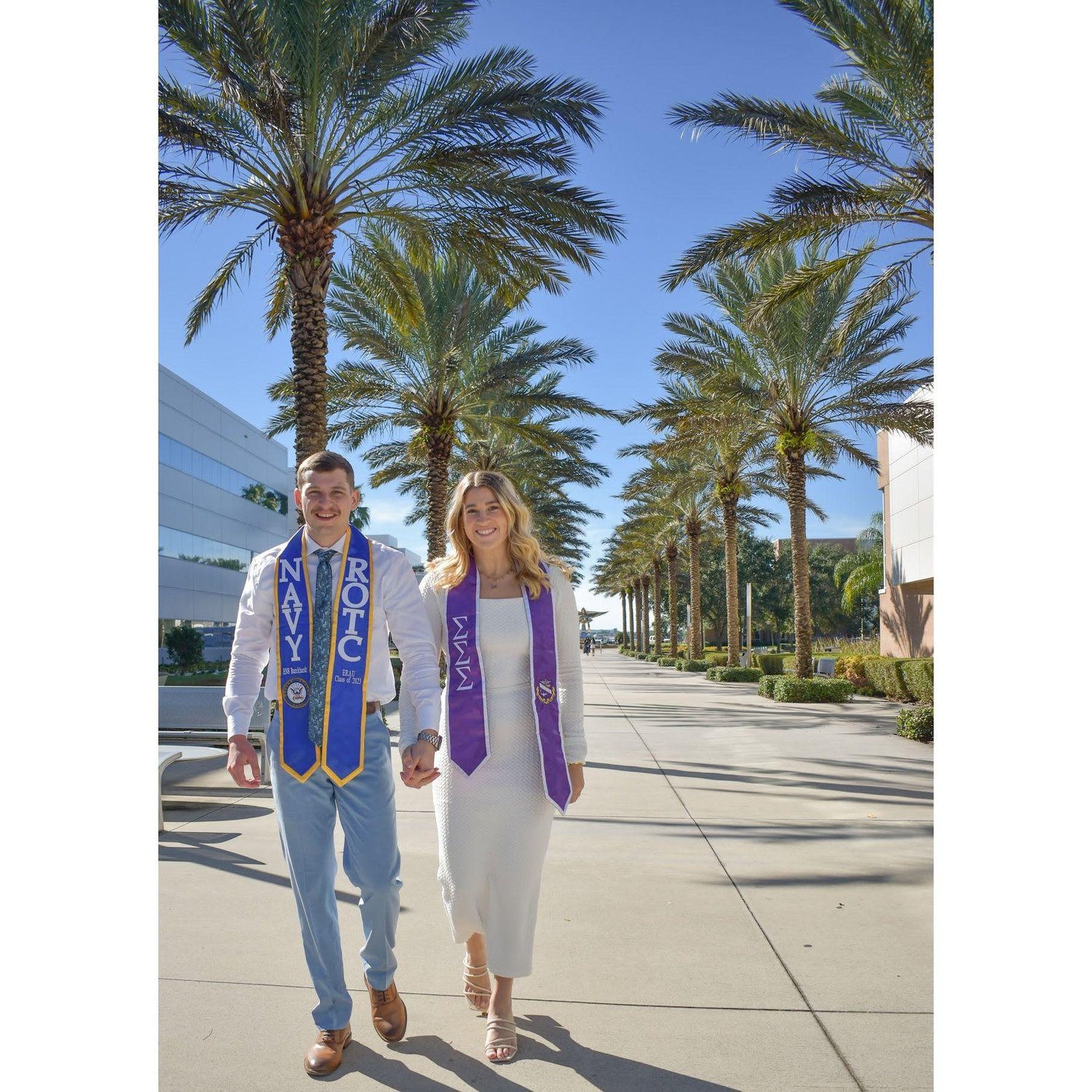 Graduating from Embry-Riddle with Aerospace Engineering degrees!