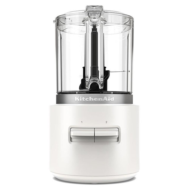 KitchenAid Go Cordless Food Chopper - battery sold separately, KFCR500, Porcelain White