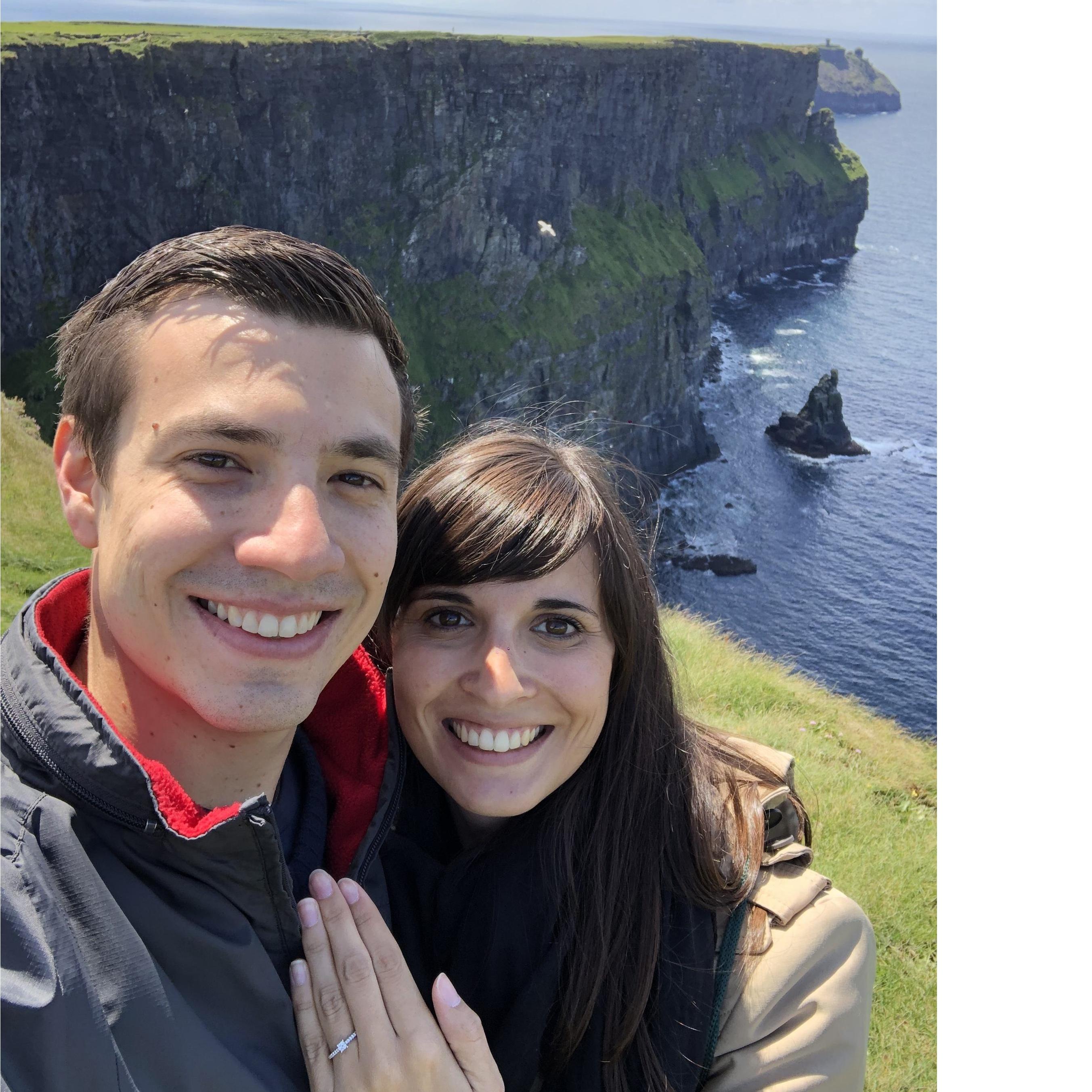 And finally... she said YES!