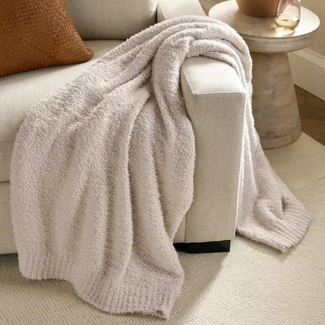 Ultra Cozy Throw - Warm Grey
